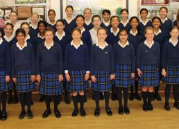 Senior High March Voices compete in the final of the Barnardo’s National Choral Competition