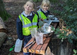 Form 1S visit Forest School