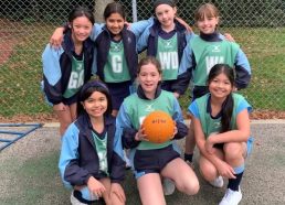 Year 6 are victorious at netball