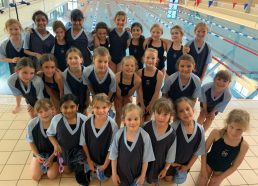 Great enthusiasm from our swimmers!