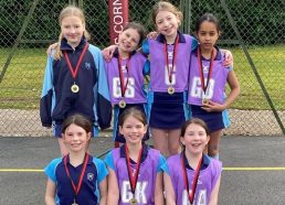 Year 5 win the netball tournament