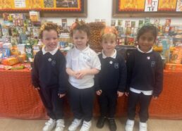 Celebrating Harvest Festival at Junior House