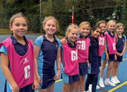 Some excellent netball from Year 5