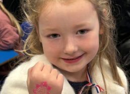 A wonderful, if a little damp, Christmas Fayre!