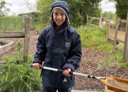 Exploring the fauna and flora at College Lake Nature Reserve