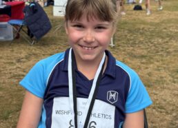 Second place in the Wishford Athletics Competition